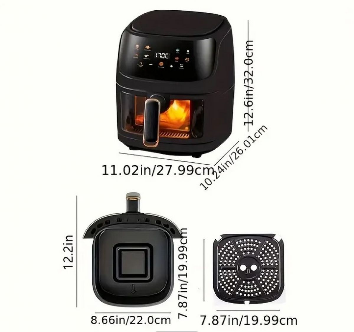 Air fryer 8L