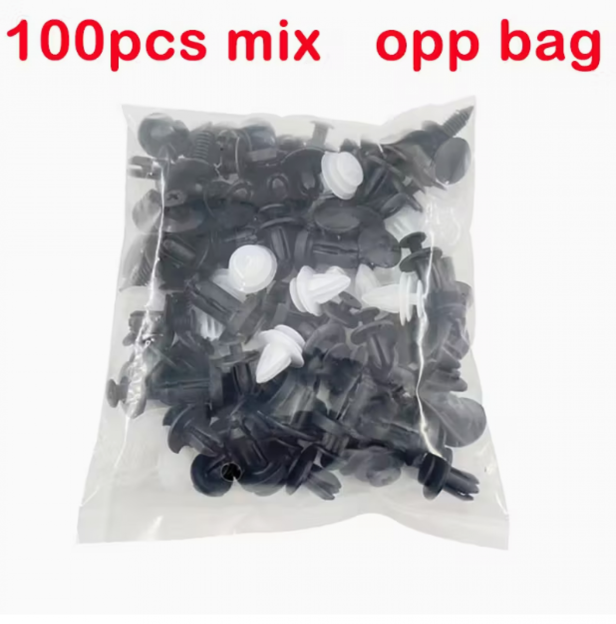 Набор зажимов для крепления автомобиля (100шт.)