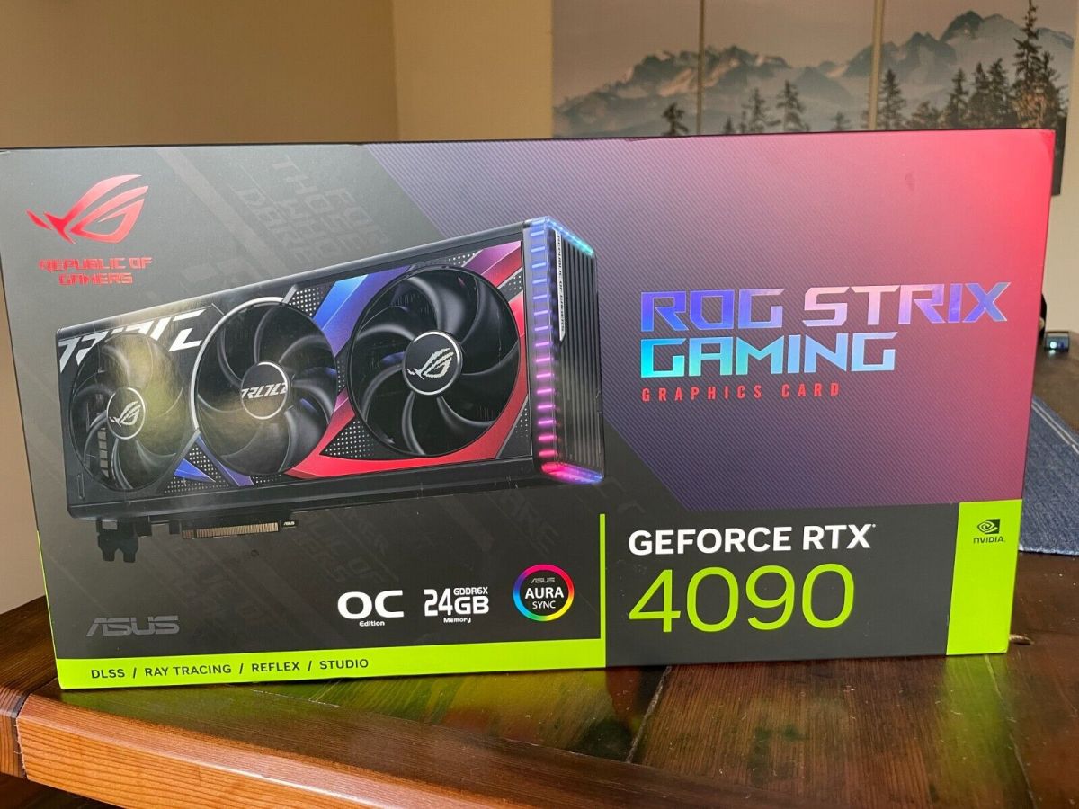 ASUS ROG Strix GeForce RTX 4090.