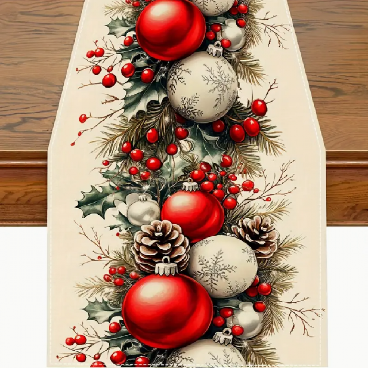 Рождественская скатерть (33×183 см)