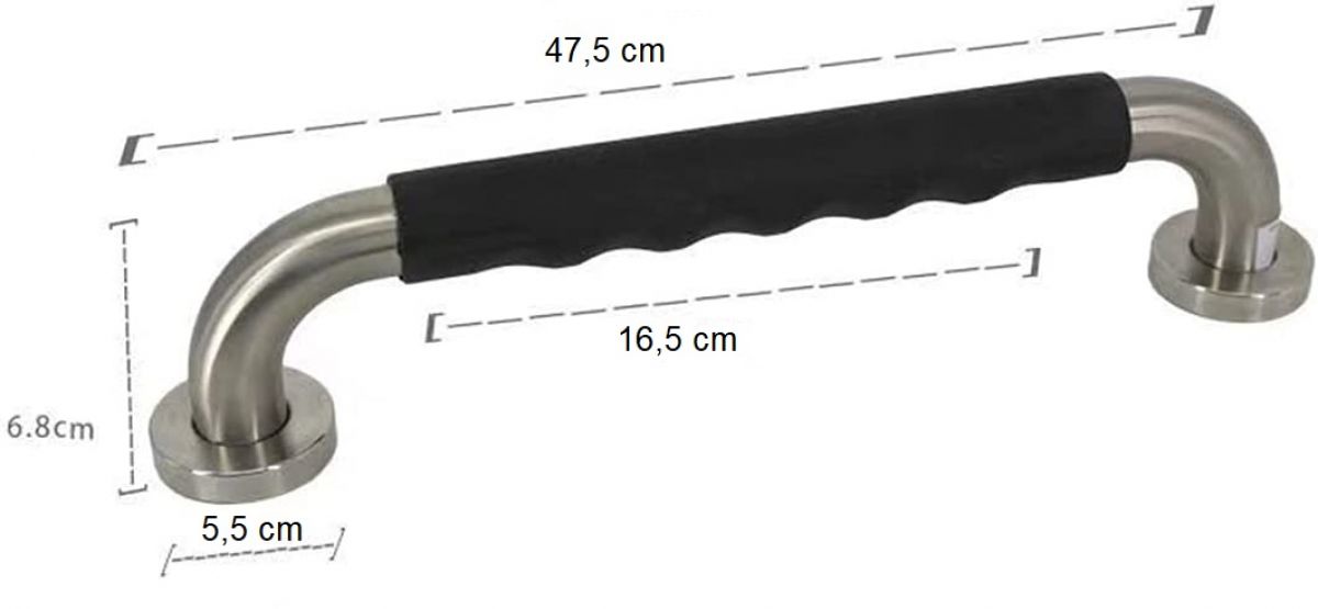 Seinale kinnitamise käepide 47,5 cm